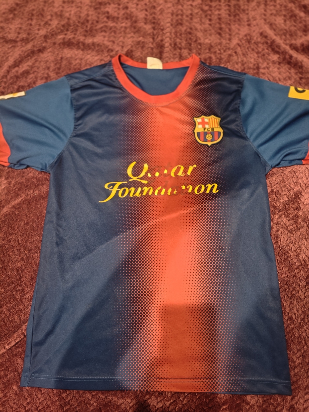 FCB  Blue & Red Soccer Jersey